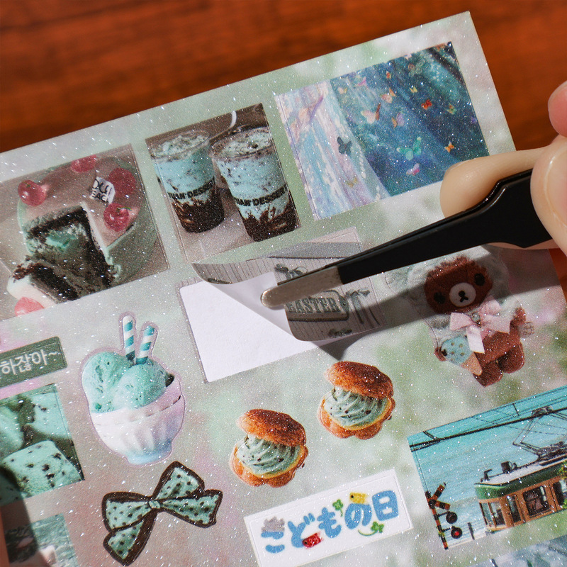 Embellishments For Scrapbooking - Lindo Libro de Pegatinas con Temática