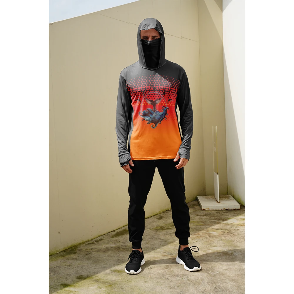 Embellish Knit - Camisetas de Pesca para Hombre, Sudadera