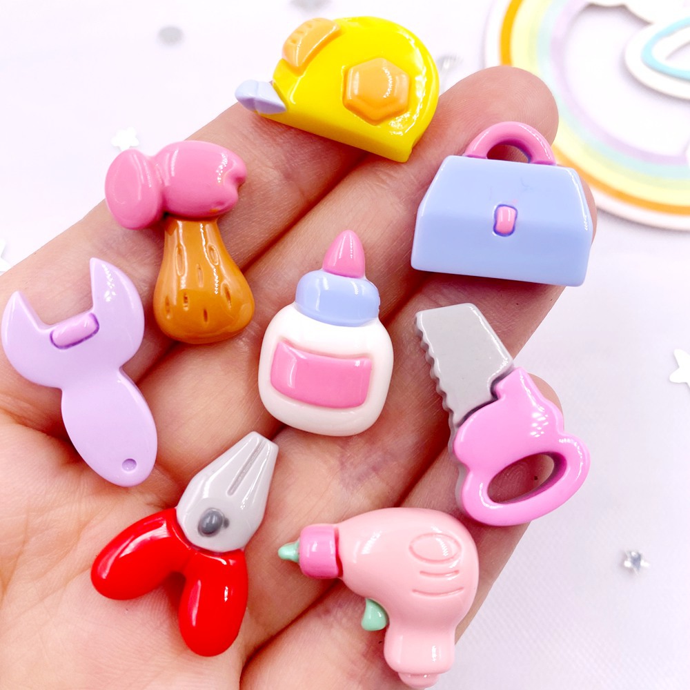 Embellishment Glue Craft - Alicates de resina de colores para