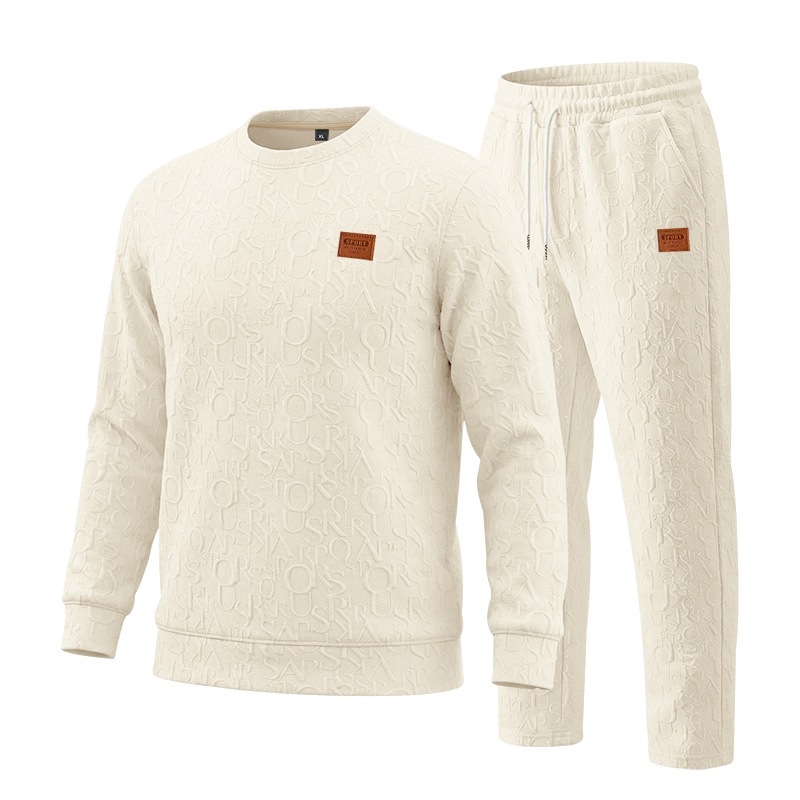 Embellish Knit - Conjunto de suéter y pantalón de