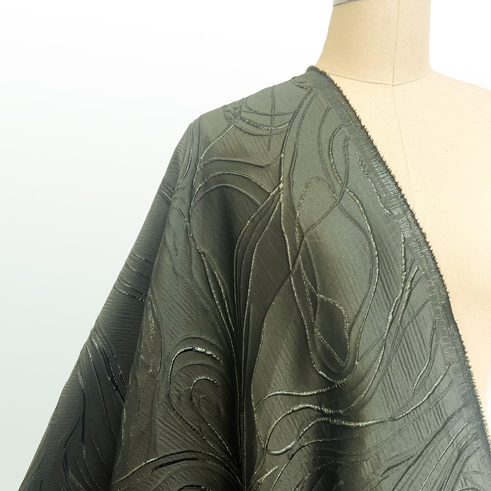 Crystal Mesh Fabric - Tela de encaje Jacquard de alta