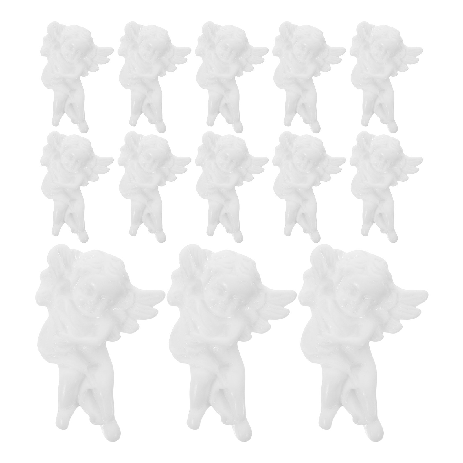 Christmas Craft Embellishment - 100 piezas de miniaturas de ángeles