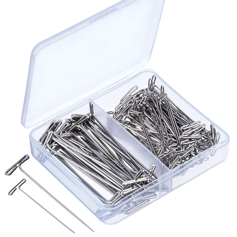 Craft Embellishment Storage - Chinchetas en T de acero inoxidable,