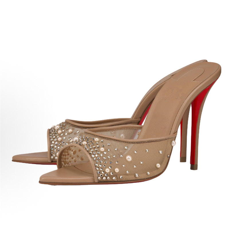 Mules de lujo 2026 con malla s - Sew On Rhinestone reseña y precio