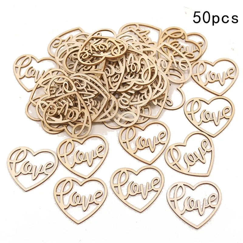 50 Piezas de Adornos de Madera - Craft Embellishments reseña y precio