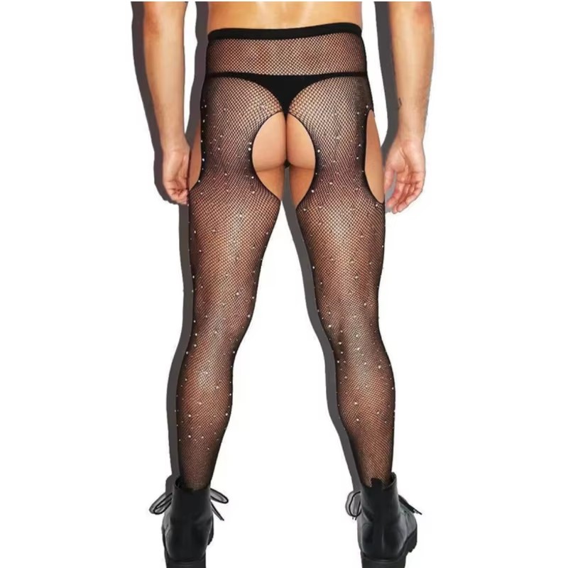 Medias de red para hombre con  - Crystal Mesh Fabric reseña y precio