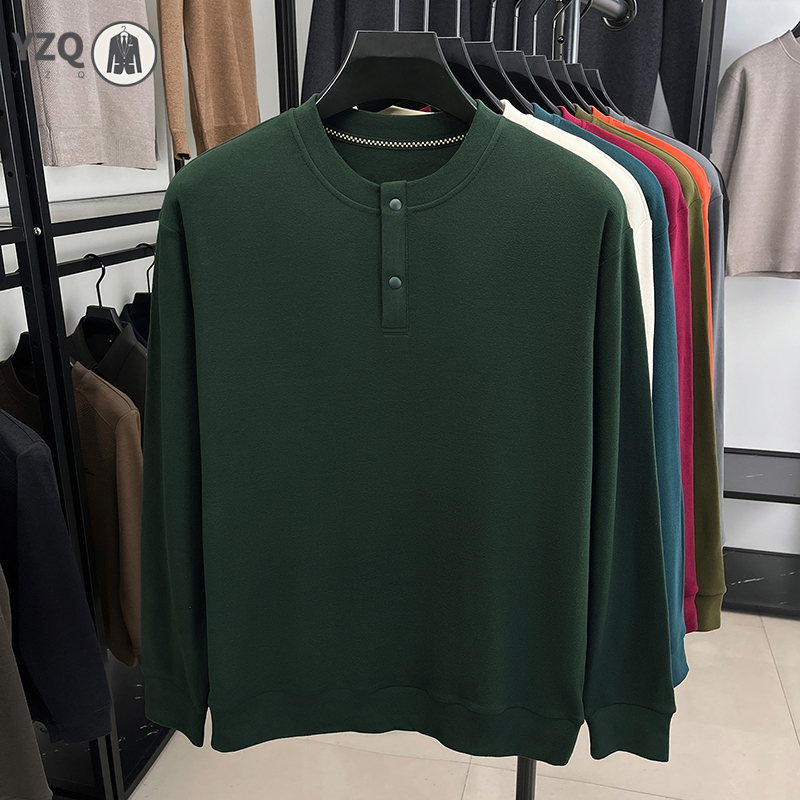 Camiseta Henley de manga larga - Embellish Knit reseña y precio