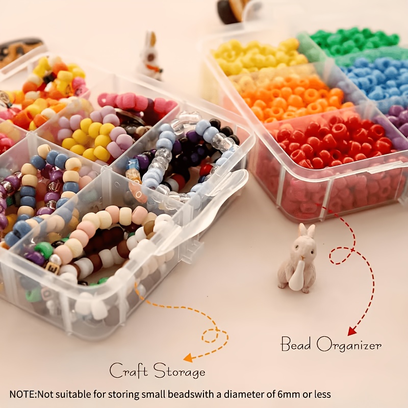 Caja de almacenamiento transpa - Craft Embellishment Storage reseña y precio