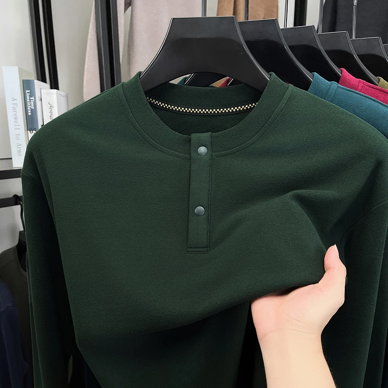 Suéter Henley de Corte Holgado - Embellish Knit reseña y precio