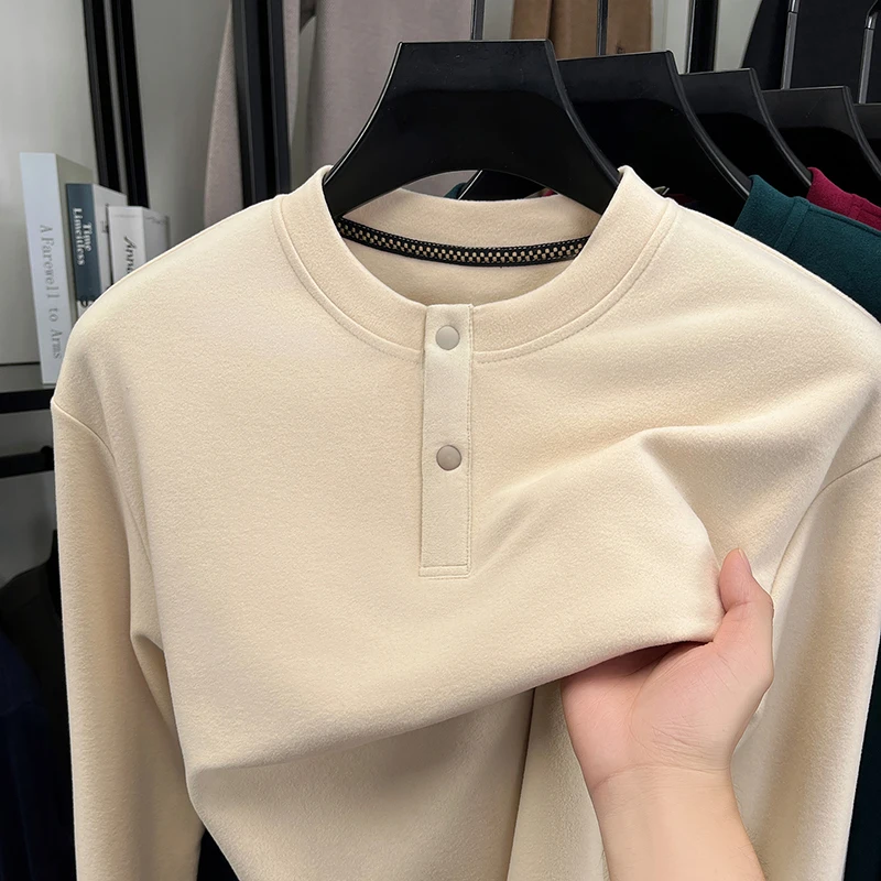 Suéter Henley de Corte Holgado - Embellish Knit reseña y precio