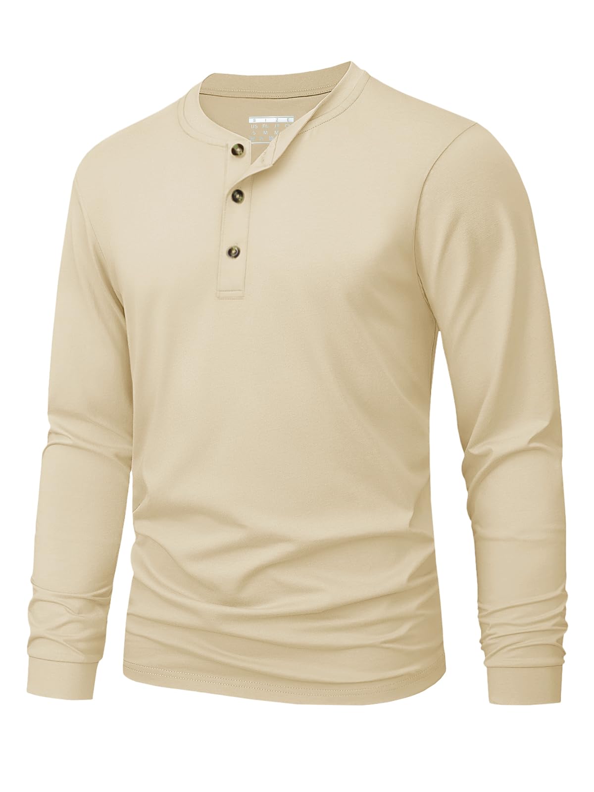 Camiseta Henley para hombre, c - Embellish Knit reseña y precio