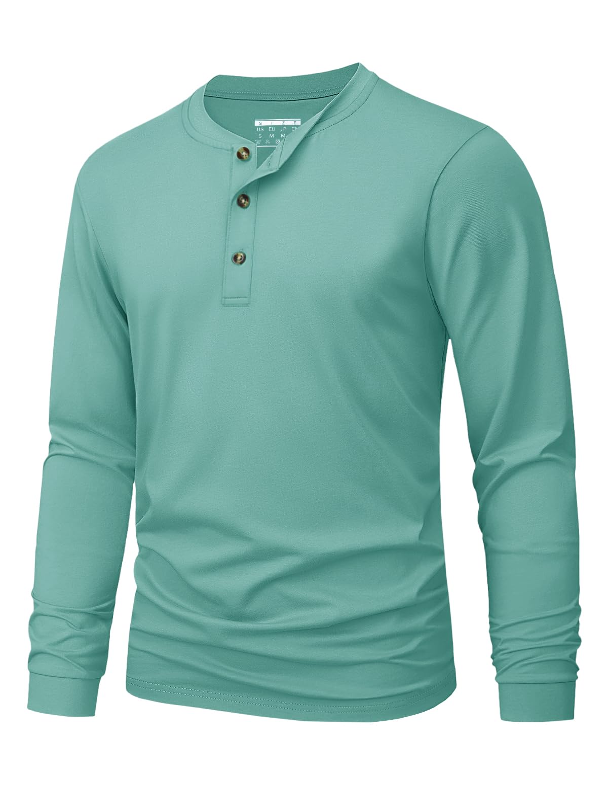 Camiseta Henley para hombre, c - Embellish Knit reseña y precio