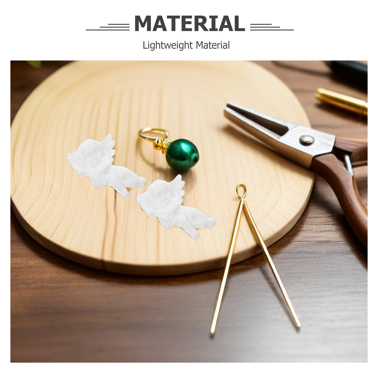 100 piezas de miniaturas de án - Christmas Craft Embellishment reseña y precio